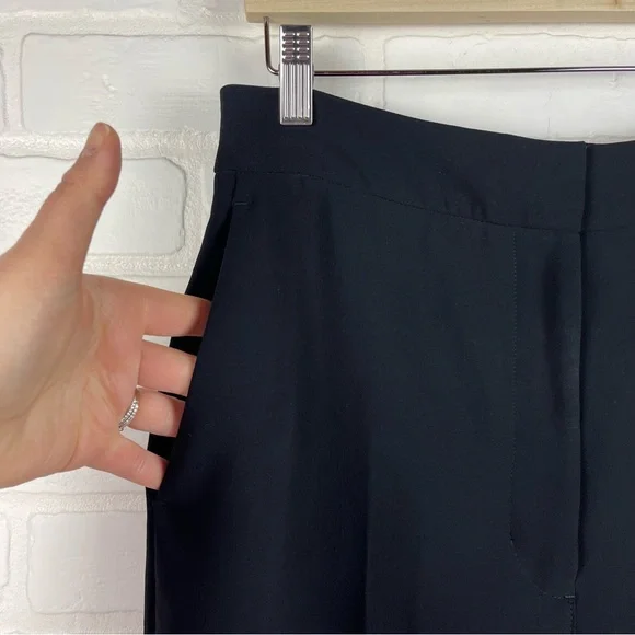 ❌SOLD ❌Aritzia Wilfred  high-rise wide-leg pants black Alanya trouser crepe Pant - Picture 7 of 13